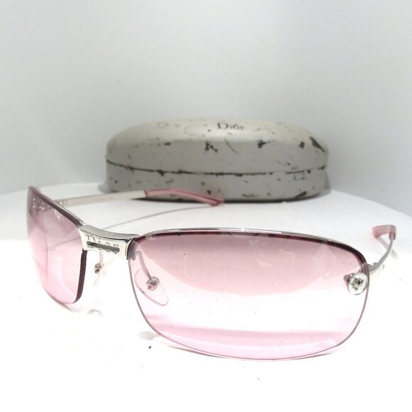 Authentic Christian Dior no degree sunglasses metal [Used] - Picture 1 of 14